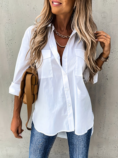 Tess | Minimalistische blouse