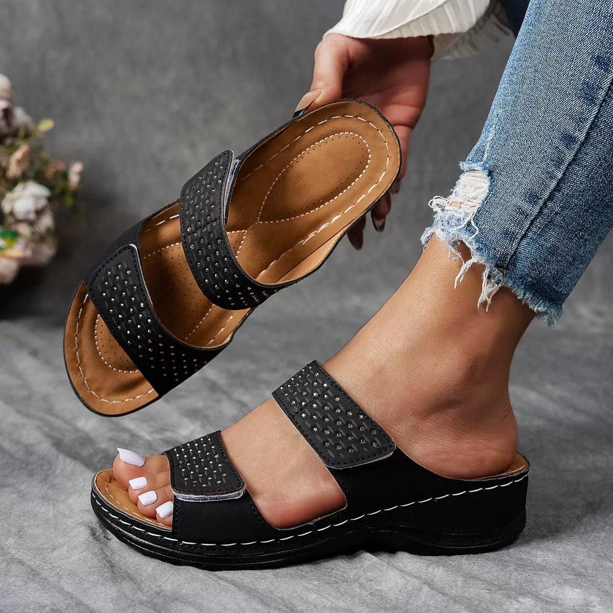 Nina | Ademende sandalen