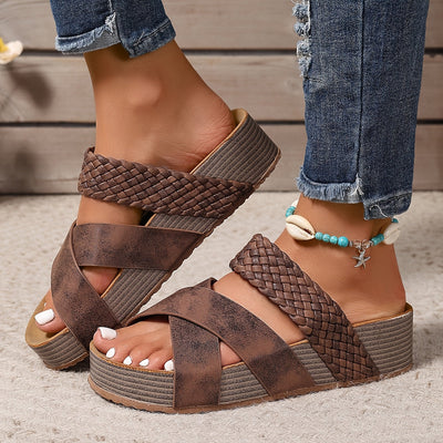 Sandra | Orthopedische, lederen sandalen