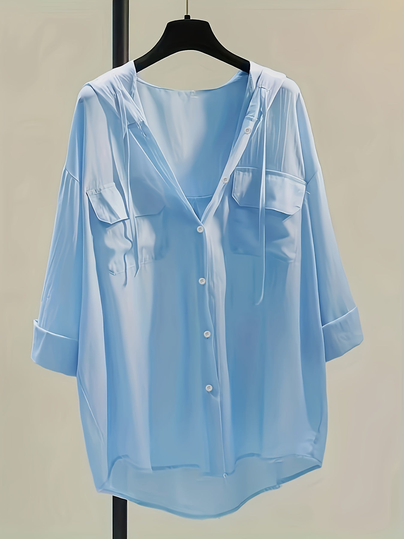 Marit | Elegante blouse met capuchon