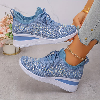Tine | Elegante sneaker met diamantjes