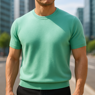 Dieter | Elegant t-shirt met korte mouwen