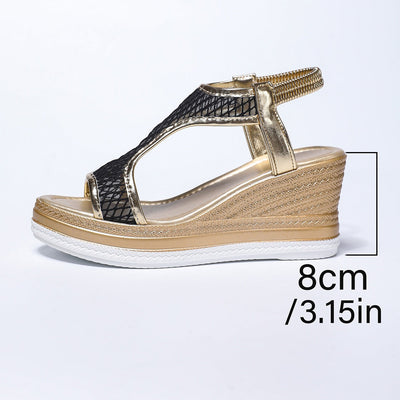 Emily | Sandalen met blokhak