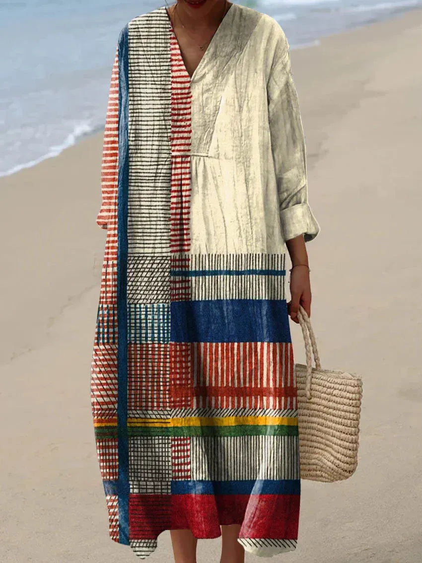 Sofie | Elegante jurk met artistieke twist