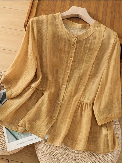Saskia | Klassieke blouse