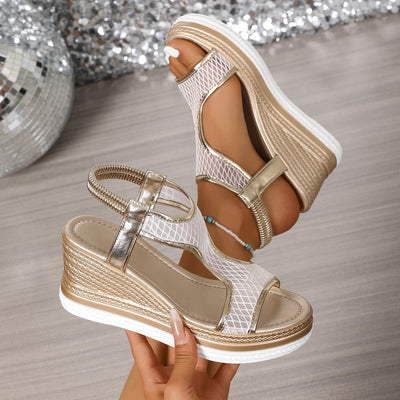 Emily | Sandalen met blokhak