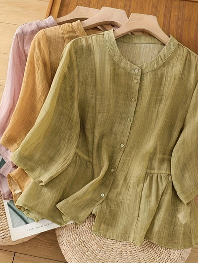 Saskia | Klassieke blouse