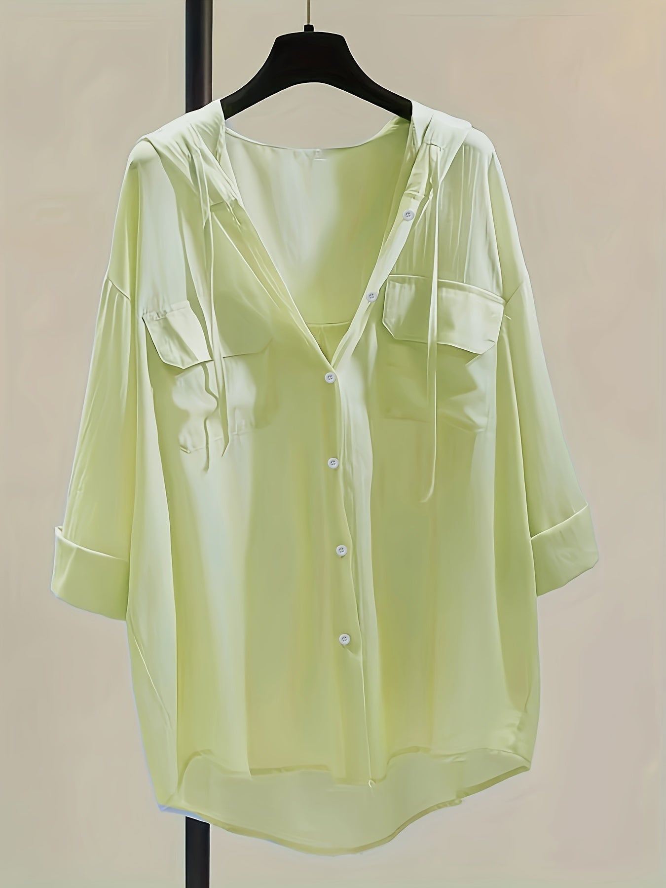Marit | Elegante blouse met capuchon
