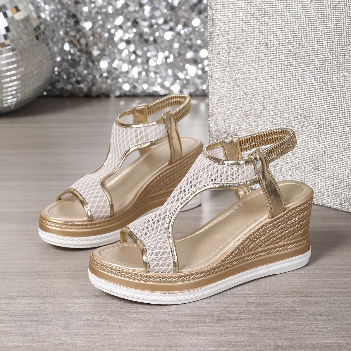 Emily | Sandalen met blokhak