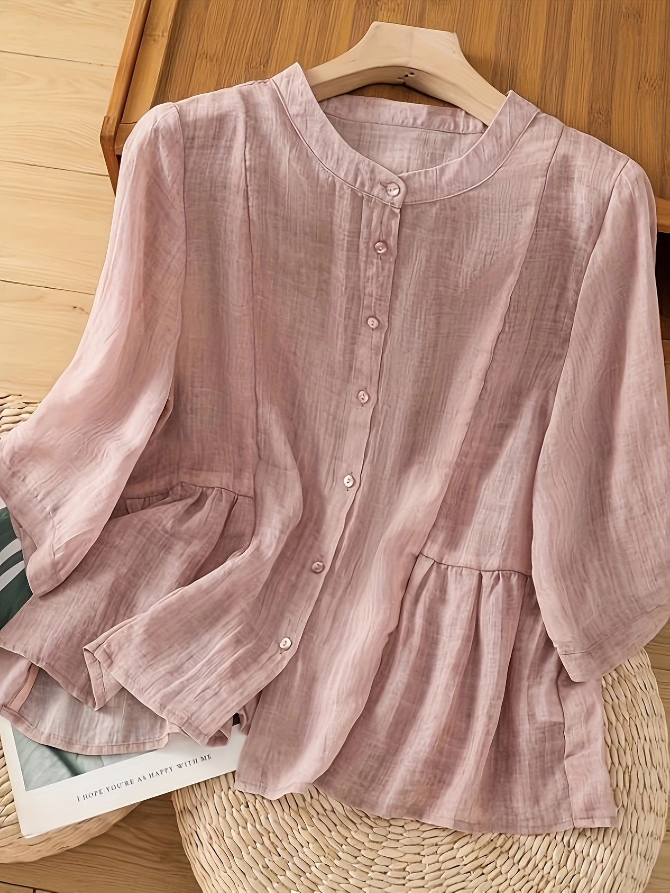 Saskia | Klassieke blouse