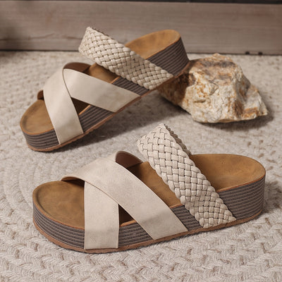 Sandra | Orthopedische, lederen sandalen