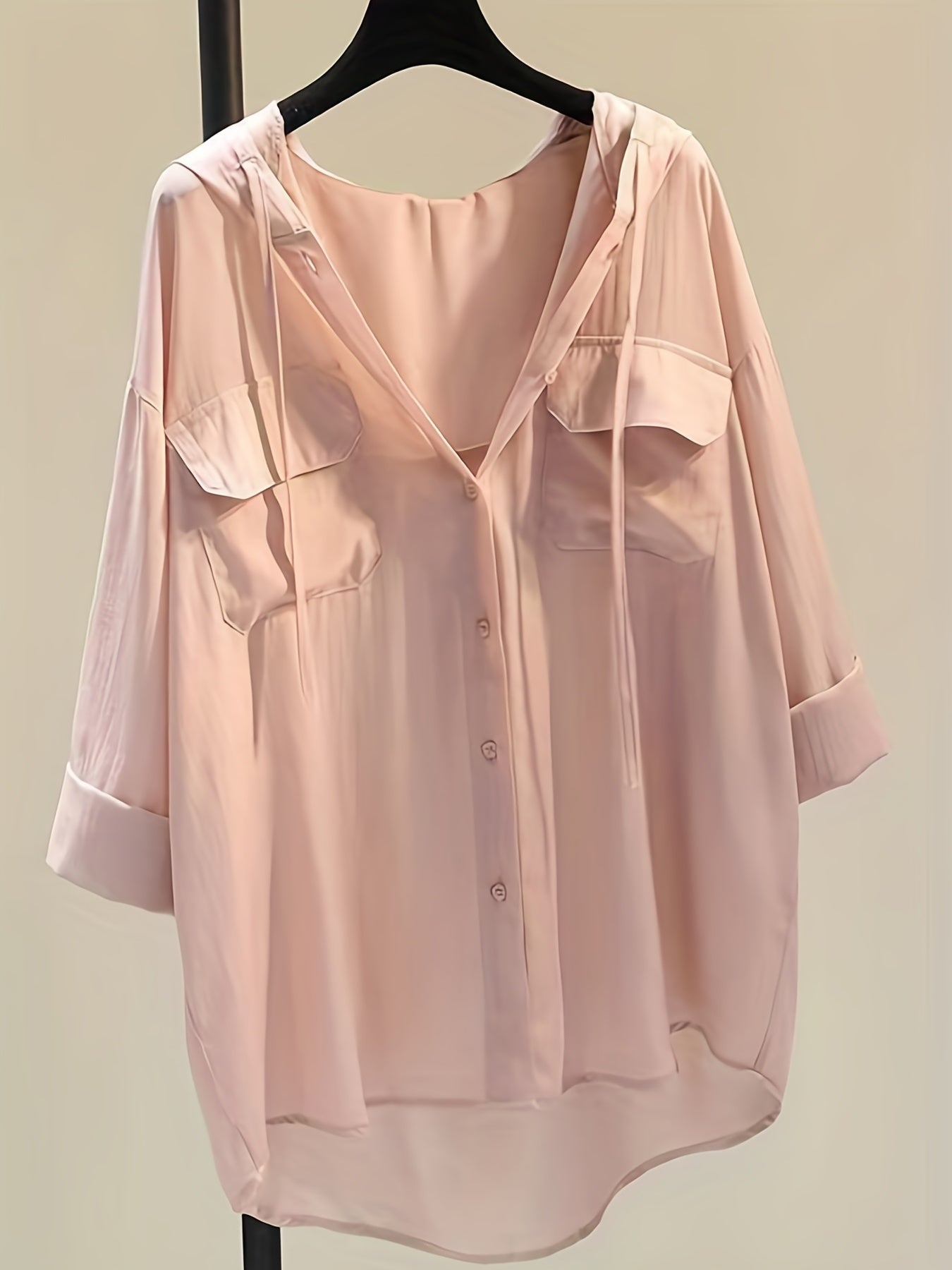 Marit | Elegante blouse met capuchon
