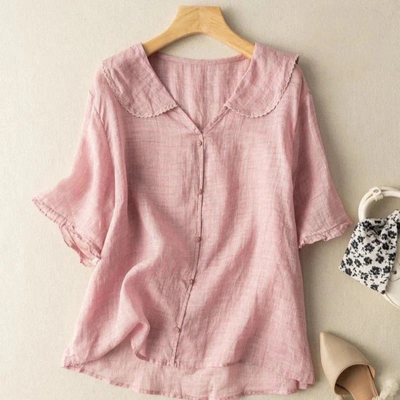 Hannah | Linnen blouse