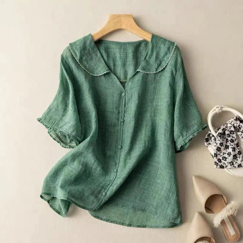 Hannah | Linnen blouse