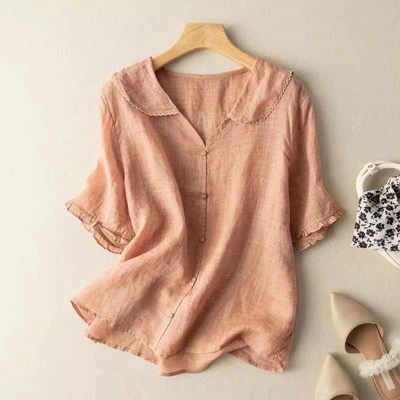Hannah | Linnen blouse
