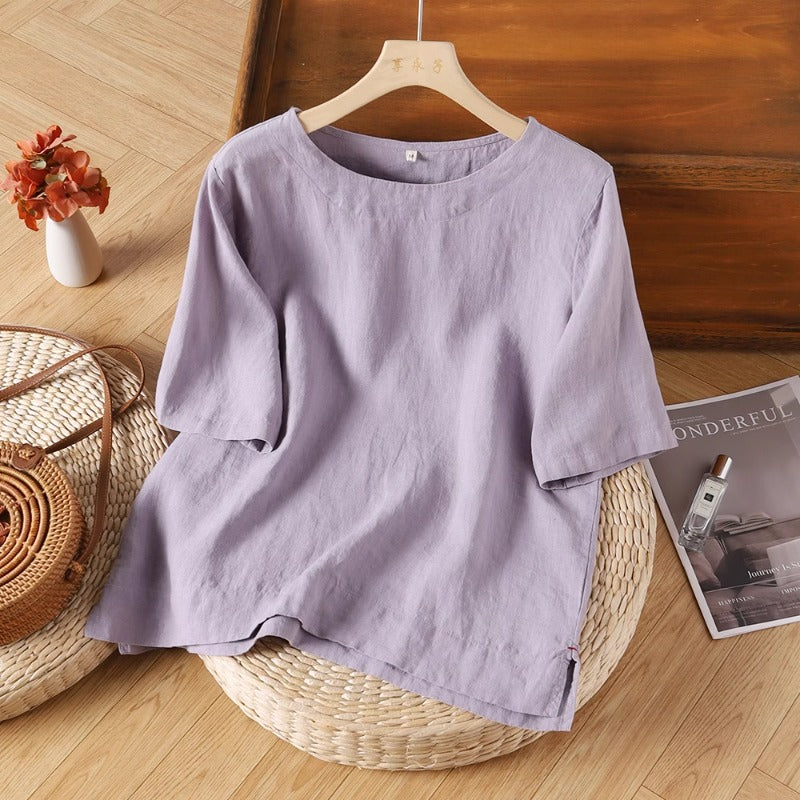 Dahlia | Korte zomerblouse
