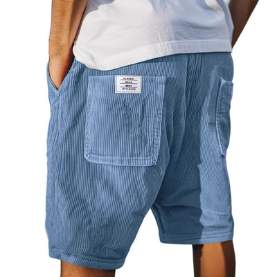 Bjorn | Ribfluwelen short