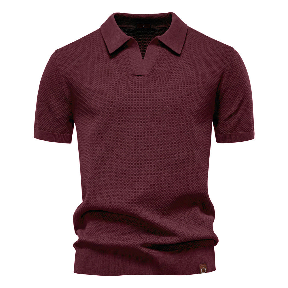 Mats | Polo met reliëf