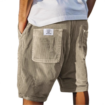 Bjorn | Ribfluwelen short
