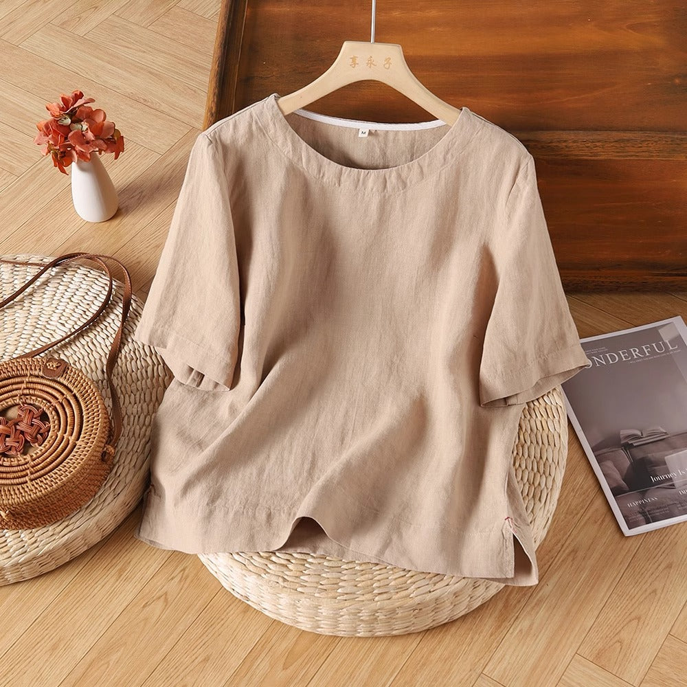 Dahlia | Korte zomerblouse