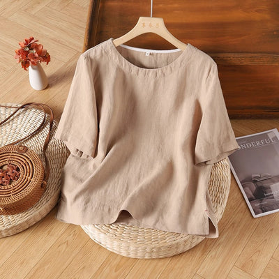 Dahlia | Korte zomerblouse