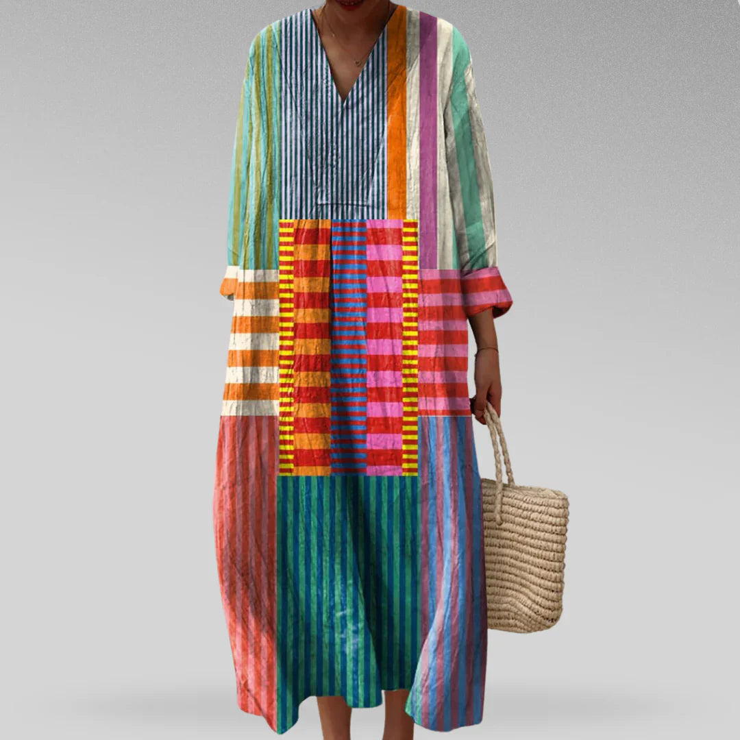 Sofie | Elegante jurk met artistieke twist