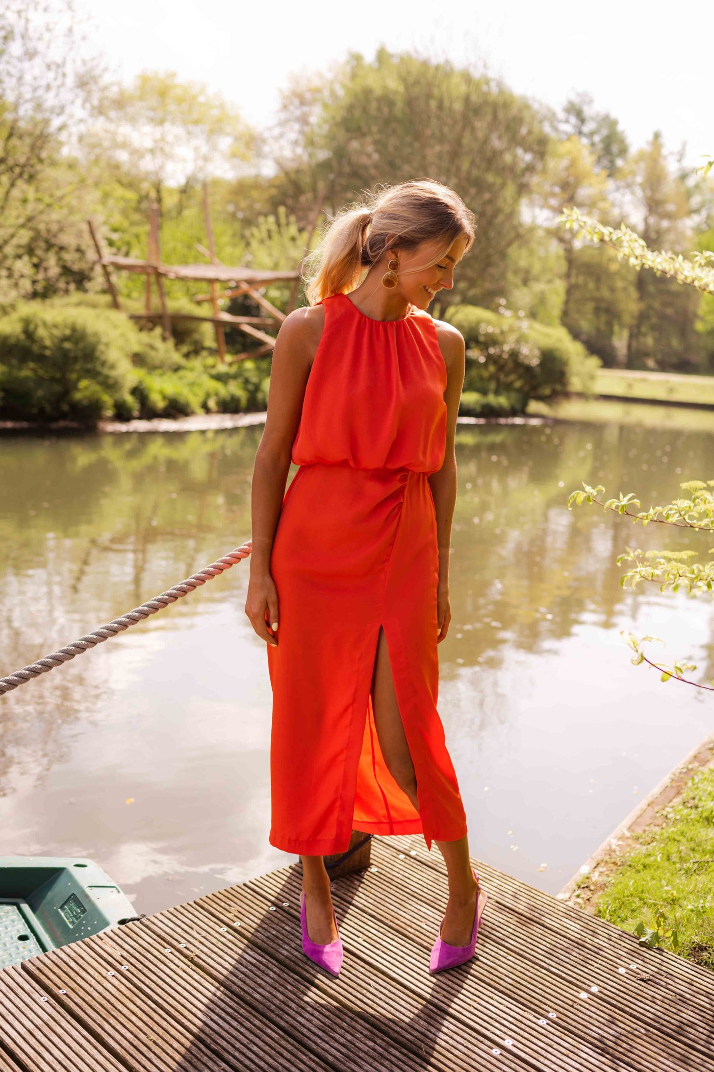 Elegante zomerkleid
