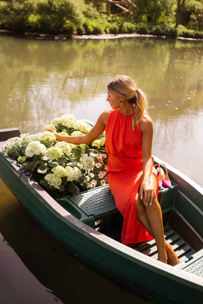 Elegante zomerkleid
