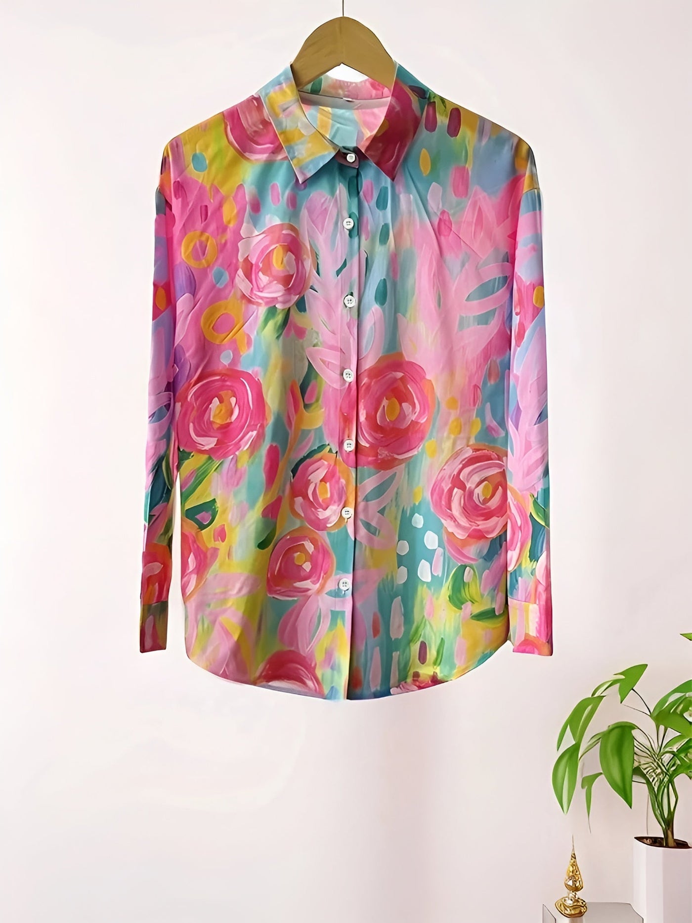 Elsa – Kleurrijke zomerblouse