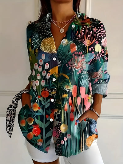 Elsa – Kleurrijke zomerblouse