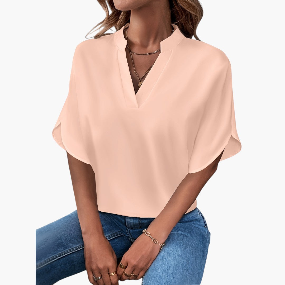 Thea | Elegante blouse met V-Hals