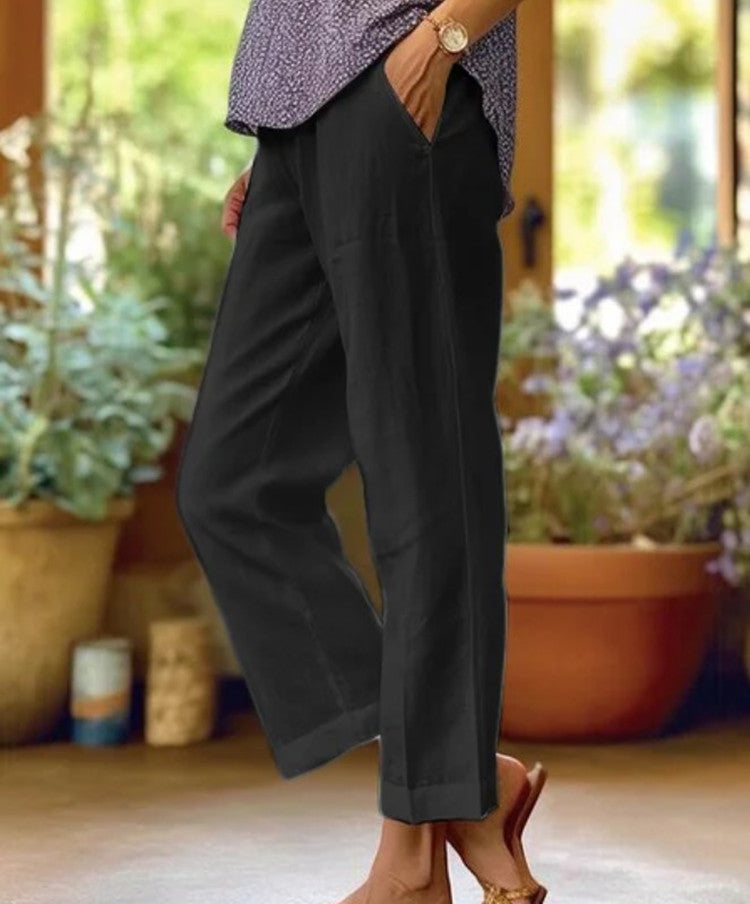 Zita | Comfortabele broek met zakken