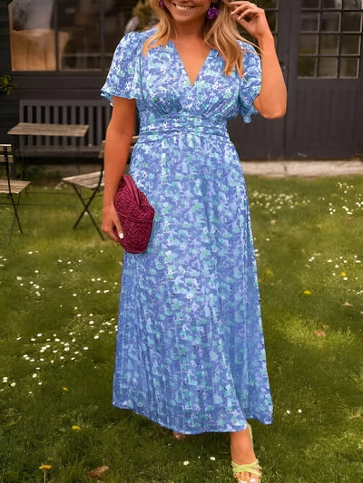 Marie | Zomers bloemenkleedje
