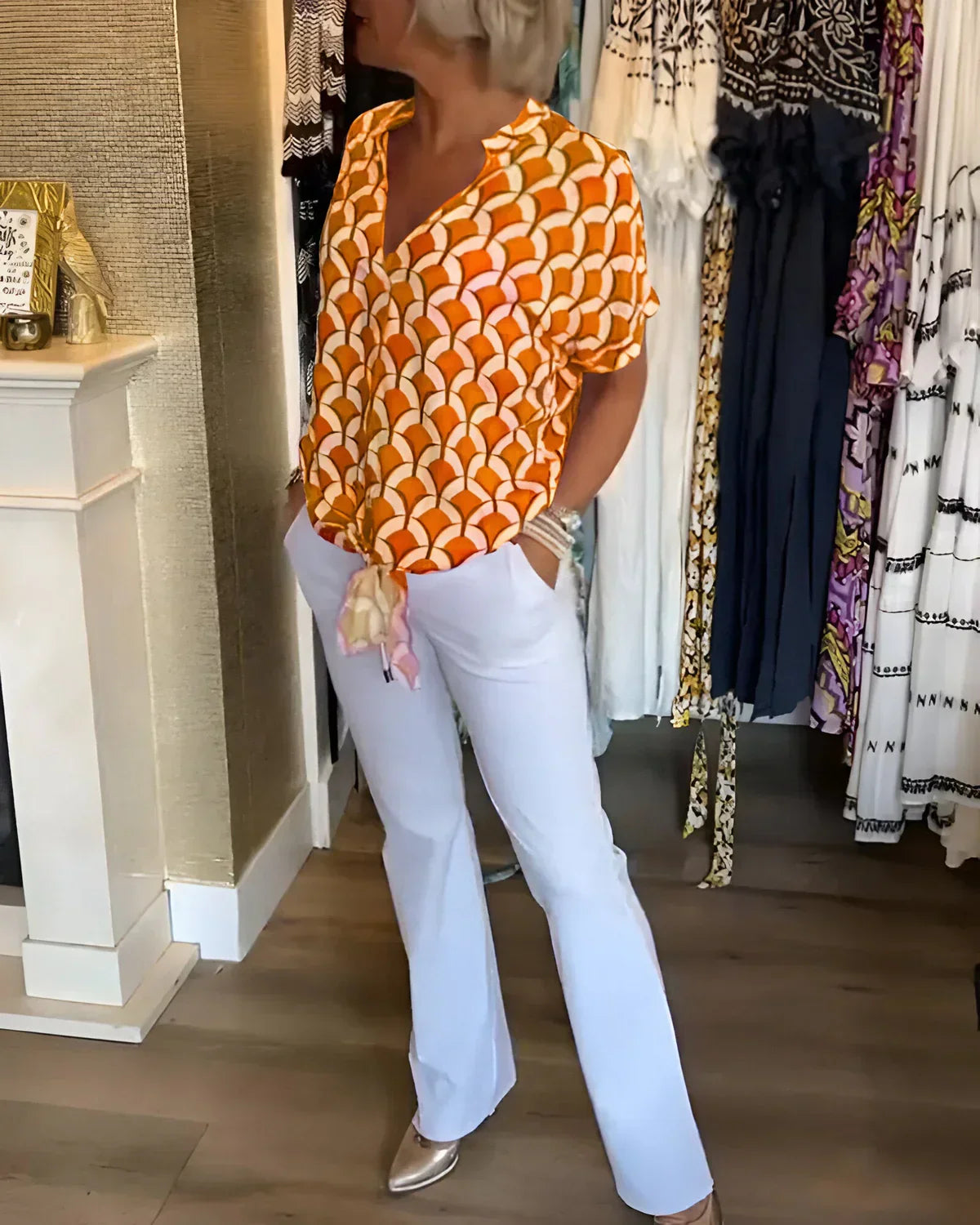 Leontine | Zomerse blouse