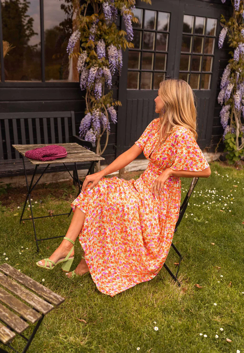 Marie | Zomers bloemenkleedje