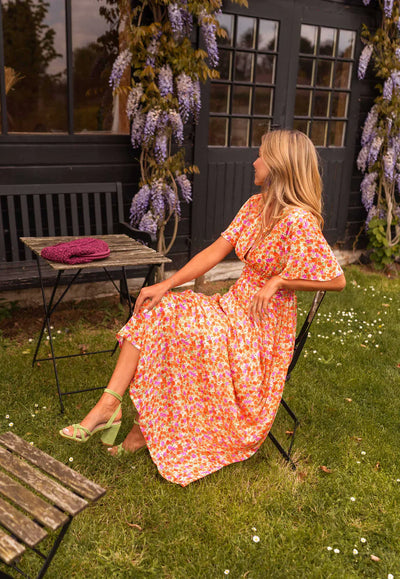Marie | Zomers bloemenkleedje
